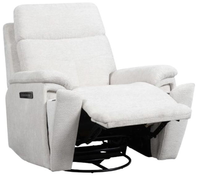 Flexsteel® Customizable Refined Power Swivel Gliding Recliner with Power Headrest and Lumbar-1