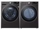 LG Black Stainless Steel Mega-Capacity Washer Laundry Pair-0