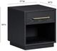 TOV Furniture Marlow Black Nighstand with Drawer-2