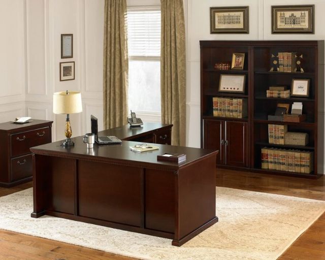 Martin Furniture Huntington Vibrant Cherry 2-Drawer Lateral File Cabinet-1