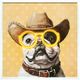 Stylecraft LED Neon Puppy Yellow Wall Art-2