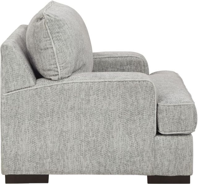 Benchcraft® Mercado Pewter Chair and a Half-2