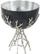 A & B Home Black/Nickel Large Twig Bowl-2