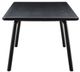 Moe's Home Collection Malibu Black Ash Dining Table-2