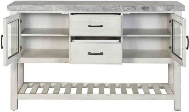 Steve Silver Co. Canova Cathedral White Server-2