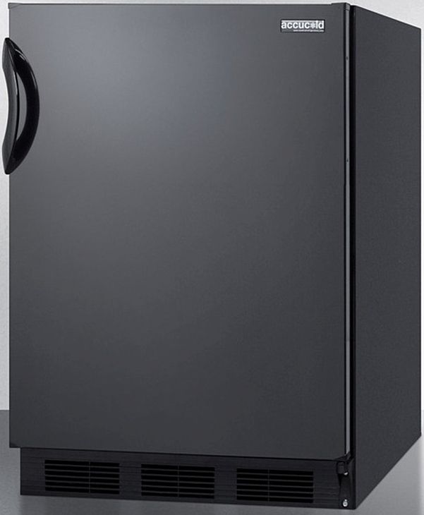 Accucold® by Summit® 24" 5.5 Cu. Ft. Black Compact Refrigerator-1
