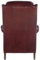 Bradington-Young Alta Burgundy Manual High Leg Recliner-2