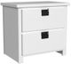 Elements International Cali Kids White Youth Nightstand-0