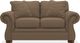 La-Z-Boy® Pembroke Bronze Loveseat with Brass Nailhead Trim-1