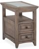 Magnussen Home® Paxton Place Dovetail Grey Chairside End Table-0