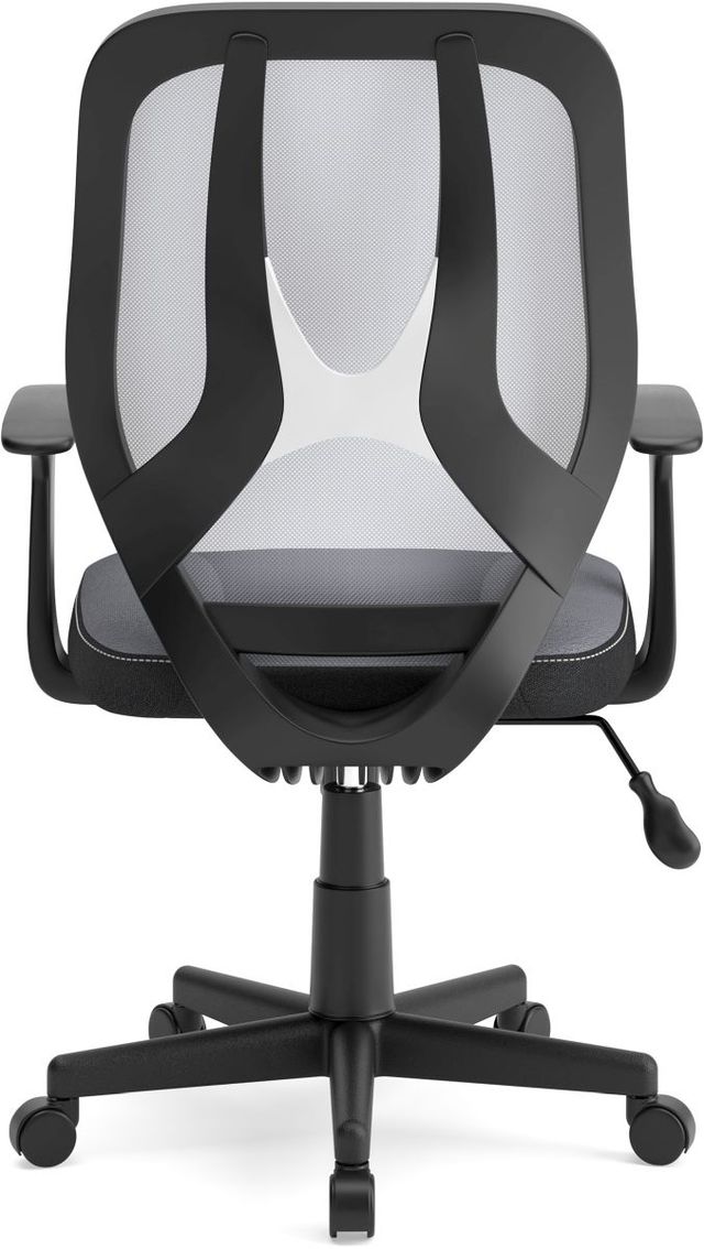 Signature Design by Ashley® Beauenali Light Gray/Black Office Desk Chair with Gray Mesh Back-1