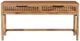 Bassett Mirror Pentak Natural Console Table-1