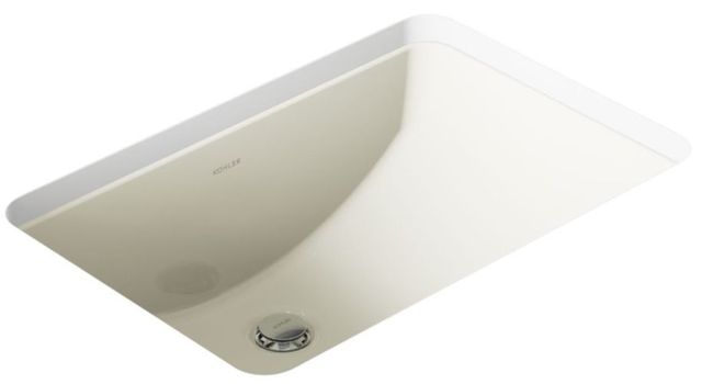 Kohler Ladena® Biscuit 23.25" Rectangular Undermount Bathroom Sink-0
