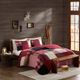 Olliix by Woolrich Red Full/Queen Sunset Coverlet Mini Set-3
