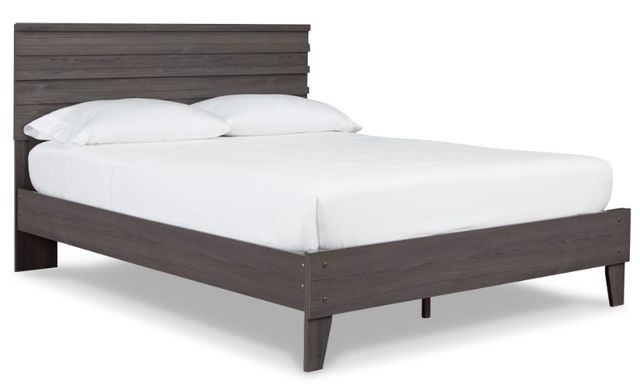Signature Design by Ashley® Brymont 5-Piece Dark Gray Queen Platform Bed Set-1
