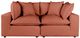 TOV Furniture Cali Rust Modular Loveseat-3