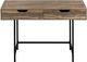 Monarch Specialties Inc. Black/Brown Computer Desk-1