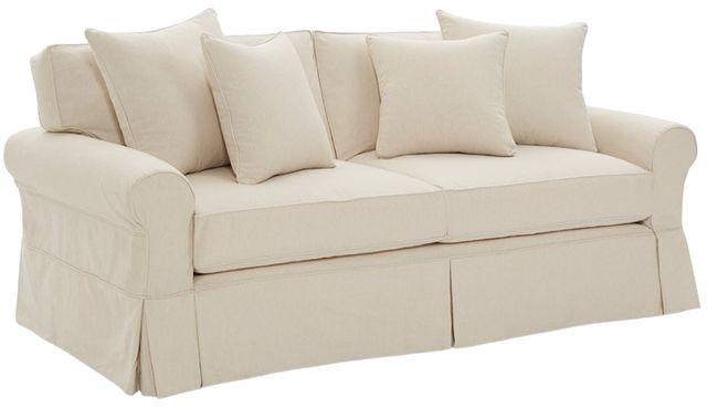 Four Seasons Customizable Daniel 2-Seat Slipcovered Sofa-0