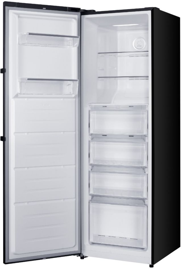 Marathon 9.7 Cu. Ft. Black Stainless Steel Upright Freezer Frost Free-3
