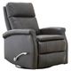 Parker House® Bristol Raven Manual Swivel Glider Recliner-0