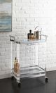 Steve Silver Co. Aerin Chrome Server Cart-1