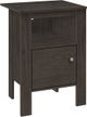 Monarch Specialties Inc. Oak Accent Table-0