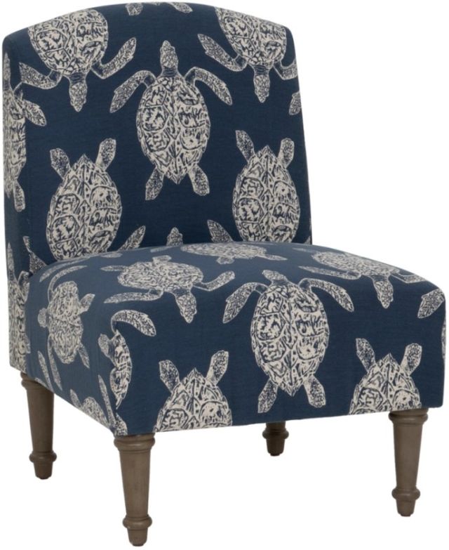Powell® Tortuga Navy Blue Accent Chair-0