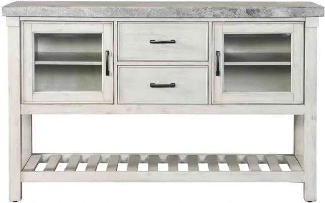 Steve Silver Co. Canova Cathedral White Server-0