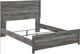 Signature Design by Ashley® Bronyan Dark Gray King Panel Bed-3