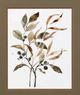 StyleCraft Preserved Autumn Leaves Dark Gray/Taupe/White Wall Art-1