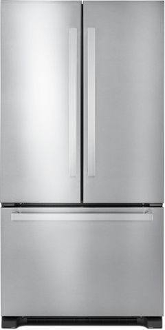 JennAir® Noir 36 in. 21.9 Cu. Ft. Stainless Steel Counter Depth French Door Refrigerator