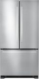 JennAir® NOIR™ 36 in. 21.9 Cu. Ft. Stainless Steel Counter Depth French Door Refrigerator-0