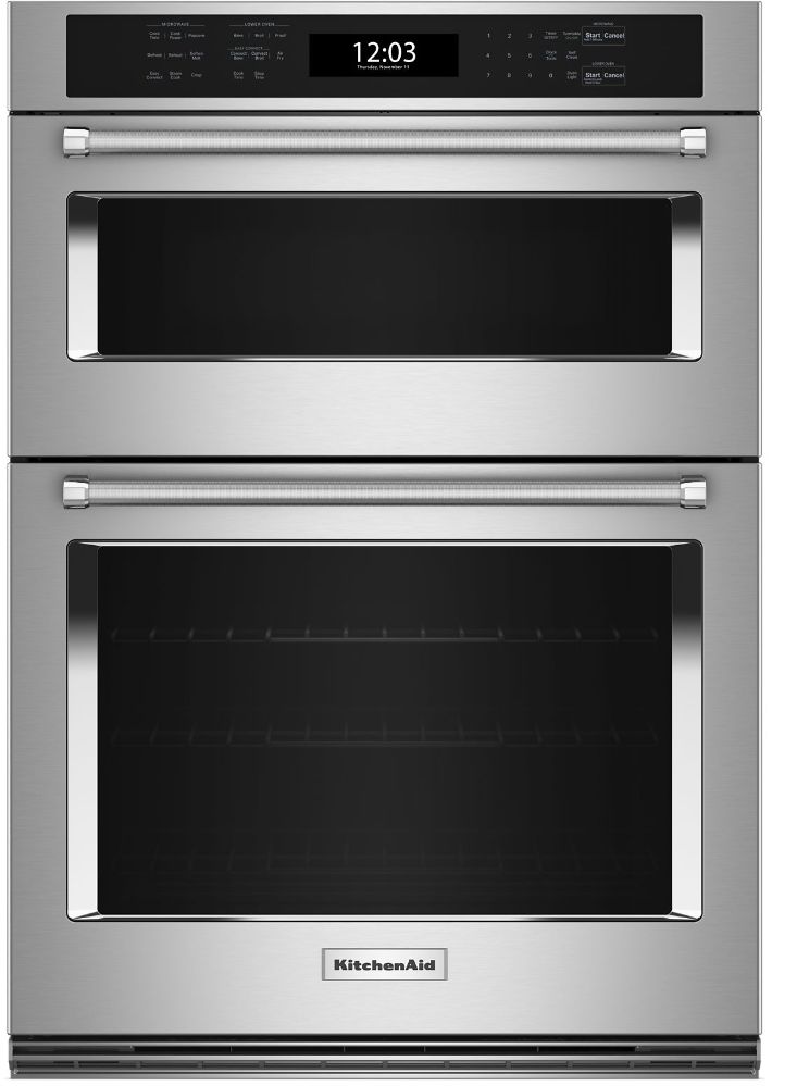 KitchenAid® 30" Stainless Steel Oven/Microwave Combo Electric Wall Oven