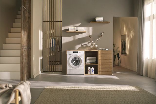 Miele W1 White Edition 2.3 Cu. Ft. Lotus White Front Load Washer-5