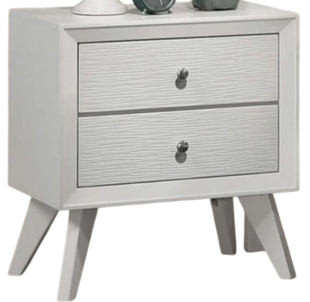 Furniture of America® Dortmund White Nightstand-0