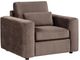 Coaster® Amador Chocolate Upholstered Track Arm Accent Chair-0