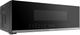 Aviva 30" 1.2 Cu. Ft. Black Glass with Stainless Bottom Trim Over the Range Microwave-2