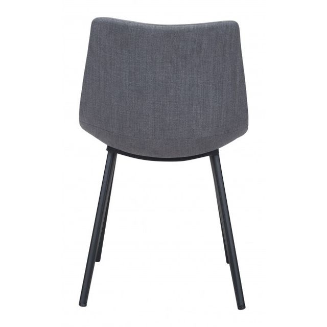 Zuo® Modern Daniel Gray Dining Chair-1