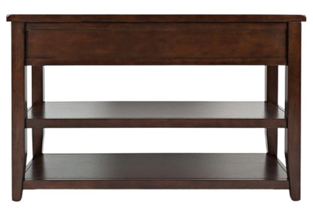 Jofran Inc. Twin Cities Brown Console Sofa Table-1