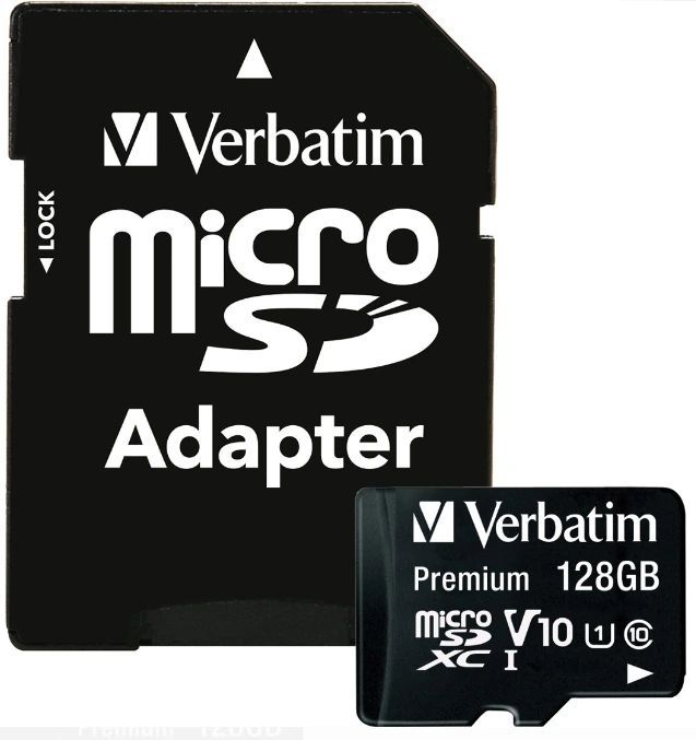 Verbatim 64GB Micro SD Card with Adapter-0