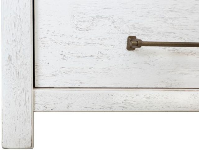 International Furniture Direct White Roots White Chest-4