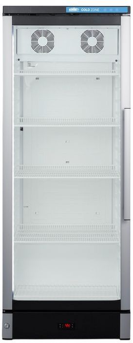 Summit® Commercial 9.9 Cu. Ft. Glass Freestanding Beverage Center 