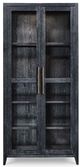 Bassett® Furniture Foster Black Display Cabinet-2