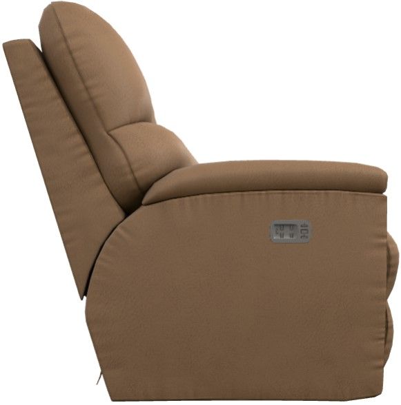 La-Z-Boy® Trouper Fawn Power Reclining Sofa with Headrest and Lumbar-2