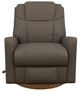 La-Z-Boy® Sparrow Otter Leather Manual Swivel Gliding Recliner-1