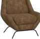 International Furniture Direct Tyne Cognac Accent Chair-3