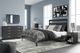 Signature Design by Ashley® Finch 4-Piece Black/Brown Queen Panel Bed Set-4
