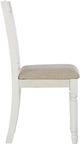 Powell® Willow Light Tan/Vanilla White Side Chair-4