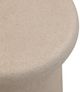 TOV Furniture Lydia Cream Concrete Indoor/Outdoor Side Table-5
