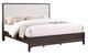 Winners Only® Westfield Expresso King Upholstered Panel Bed-0